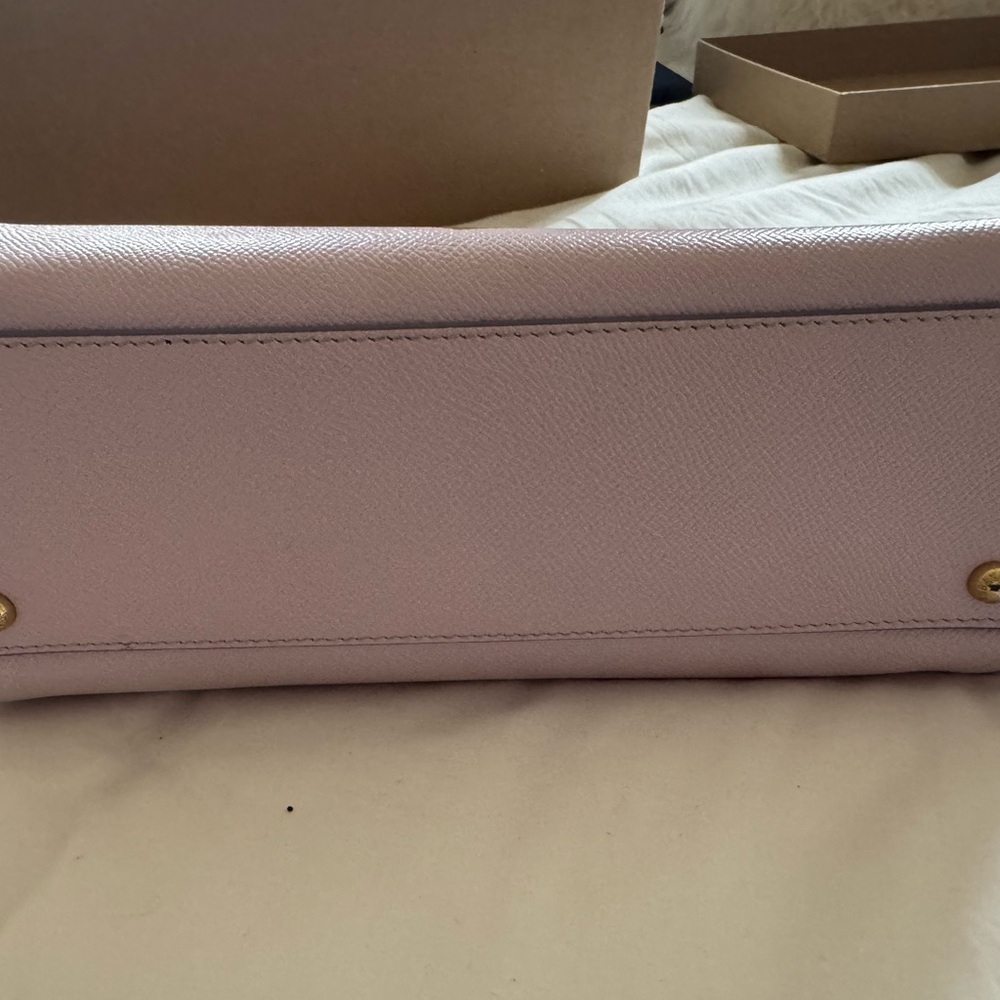 Floral Print Handbag - Pink and Blue - Picture 6 of 9